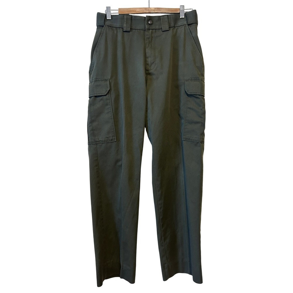 5.11 Tactical Mens Cargo Pants 32 Olive Green Multi Pocket Straight Leg